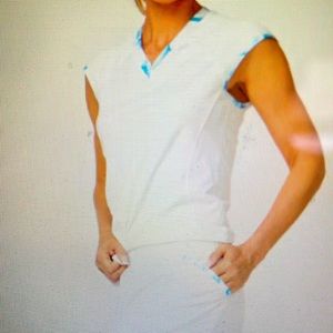 Sofibella Dream Of Kali ladies XS Golf Tennis Pickelball Top W Open Back NEW NWT